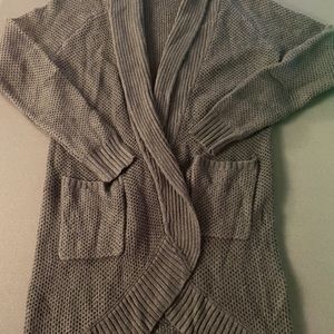 Knitted Long Black Sweater